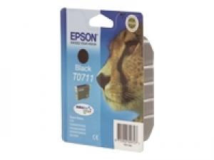 epson t0711h - cartouche encre noire - d78/92/120/dx4400/5050/6050 pack de 2