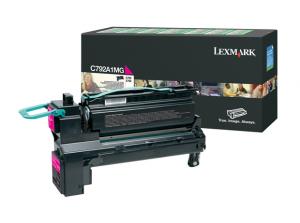 lexmark c792a1mg - toner magenta c792 (lrp) standard (6.000pages)