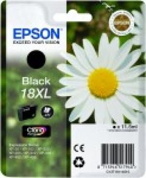 epson t1811 - cartouche encre noire n° 18xl - paquerette