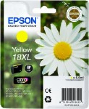 epson t1814 - cartouche encre jaune n° 18xl - paquerette