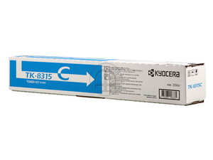 kyocera tk8315c - toner cyan tk-8315 taskalfa 2550 6000pages