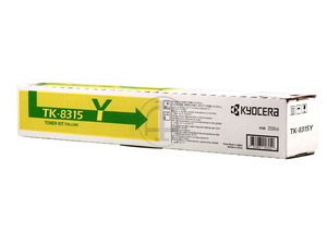 kyocera tk8315y - toner jaune tk-8315 taskalfa 2550 6000pages