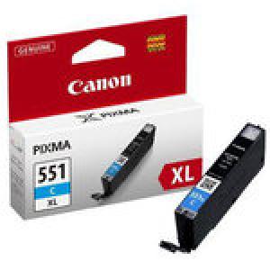 canon 6444b001 - cartouche d'encre cyan cli-551c xl