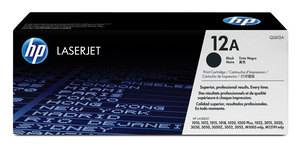 hp q2612ad - toner laserjet 1010/1012/1015/1020/1022/3015/3020/3050... pack de 2