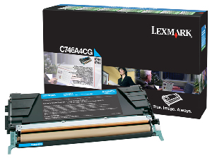 lexmark c746a1cg - toner cyan c746 c748 (lrp) 