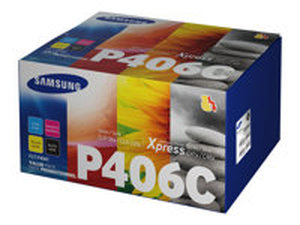 hp-samsung clt-p406c - toner clp360/clp365/clx3300/clx3305 - kit 4 couleurs kcmy