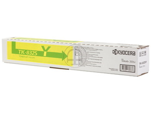 kyocera tk8325y - toner jaune taskalfa 2551 ci (12.000 pages)