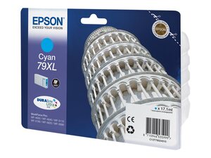 epson t7902 - cartouche d'encre cyan 2k - wf-4630/4640/5110/5190/5620/569