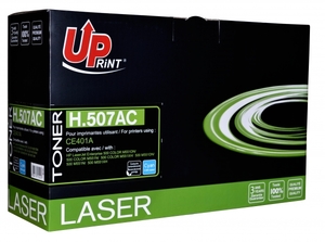 toner uprint compatible hp ljet m551 m570 m575 cyan (507a) 