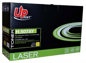 toner uprint compatible hp ljet m551 m570 m575 jaune (507a) 