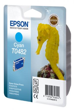 epson t0482 - cartouche encre cyan - r200/220/300/320/340/rx500/600/620/640