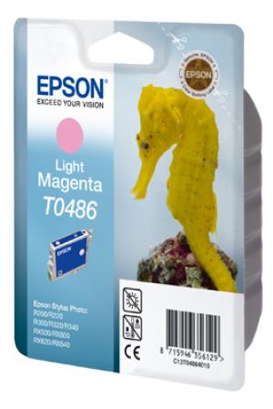 epson t0486 - cartouche encre magenta-clair - r200/220/300/320/340/rx500/600/620