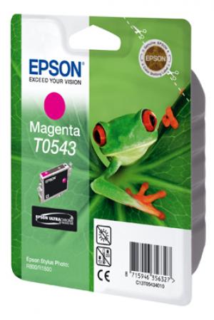 epson t0543 - cartouche encre magenta - r800/r1800