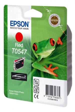 epson t0547 - cartouche encre rouge - r800/r1800