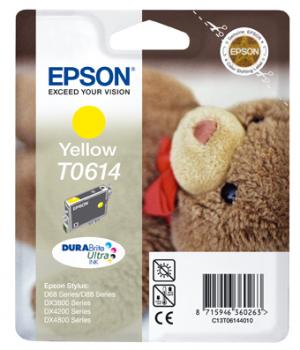 epson t0614 - cartouche encre jaune - d68/d88/dx3850/dx4200/dx4250/dx4850