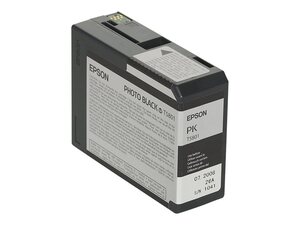 epson t5801 - cartouche encre photo noire - stylus pro 3800