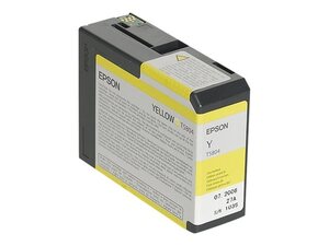 epson t5804 - cartouche encre jaune - stylus pro 3800
