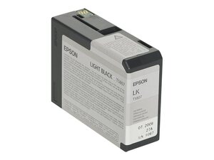 epson t5807 - cartouche encre grise - stylus pro 3800