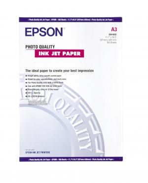 epson s041068 - papier couché qualité photo a3 102g/m2 - 100 feuilles