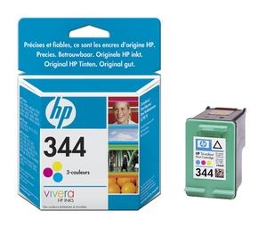 hp c9363e - cartouche d'encre 3 couleurs n° 344 - 14ml