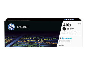 hp cf410x - toner noir laserjet pro m452mfp m477 - longue durée 6500p - (410x)