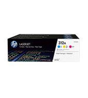 hp cf440am - toner laserjet pro 400 mfp 476 - 312a - pack 3 couleurs c/m/y