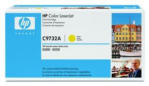 hp c9732a - toner jaune laserjet 5500