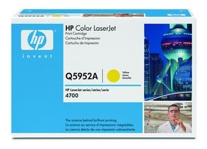 hp q5952a - toner jaune laserjet 4700