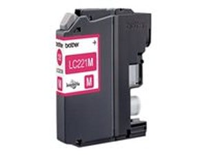 brother lc221m - cartouche d'encre magenta dcp-j562 mfc-j480 mfc-j680