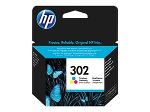 hp f6u65a - cartouche d'encre couleur n° 302 pour officejet pro 3830