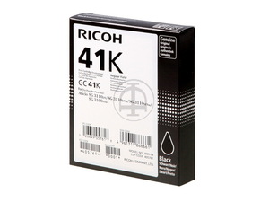 ricoh 405761 cartouche d'encre noire gc-41k aficio sg3110/3120/7100/k3100 (2500p