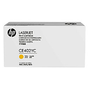 hp ce402y - toner jaune laserjet color m551 m570 m575 - très longue durée 7800p