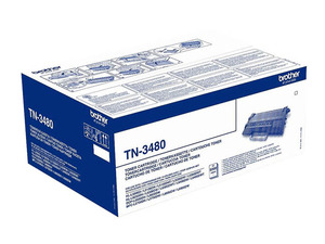 brother tn3480 - toner noir hl-l5000/5100/5200/6300/6400 (8 000 pages)