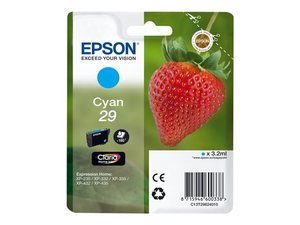 epson t2982 - cartouche d'encre cyan xp235 xp332 xp335 xp432 xp435(29) fraise
