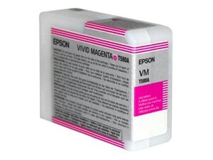epson t580a - cartouche encre magenta - stylus pro 3880