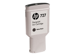 hp c1q12a - cartouche d'encre photo-noire n° 727 (300 ml)