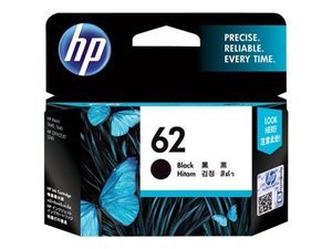 hp c2p04a - cartouche d'encre noire n° 62 