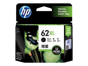 hp c2p05a - cartouche d'encre noire n° 62xl (longue durée)