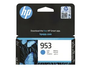 hp f6u12 - cartouche d'encre cyan n° 953 - officejet pro 8710 8720 8730 8740