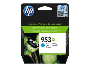 hp f6u16 - cartouche d'encre cyan n° 953xl - officejet pro 8710 8720 8730 8740