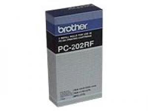 brother pc202 rf - rouleau transfert thermique fax1020 /1030 - kit de 2