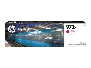 hp f6t82a - cartouche d'encre magenta n° 973x - pagewide 452 477 p55250 p57750