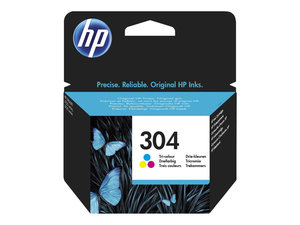 hp n9k05a - cartouche d'encre couleur n° 304 - deskjet 3720/21/23 3730/32 3752