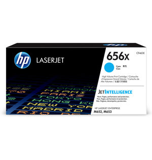 hp cf461x - toner cyan laserjet m652 m653 - 656x (22000p)