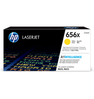 hp cf462x - toner jaune laserjet m652 m653 - 656x (22000p)