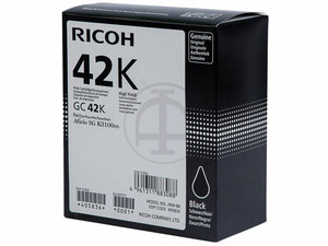 ricoh 405836 - cartouche d'encre noire gc-42k aficio sg-k3100 (10.000p)
