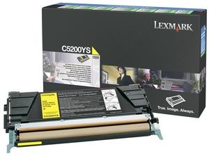 lexmark c5200ys - toner jaune c520 / c530 - (lrp) 