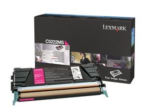 lexmark c5222ms - toner magenta c522 / c524 / c53x 