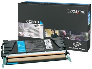 lexmark c5342cx - toner cyan c534