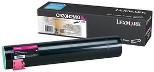 lexmark c930h2mg - toner magenta c935 - longue durée 